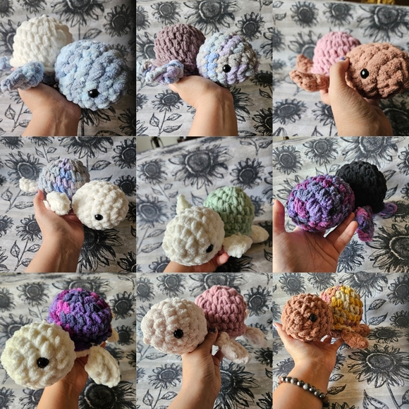 Hand Crafted Other - Pick one turtle! Crochet plushies